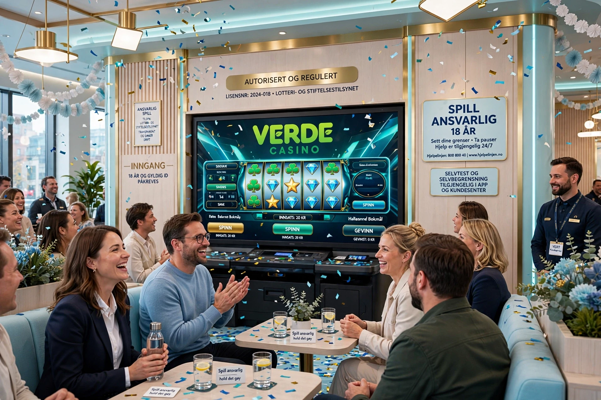 gode spilleautomater VERDE CASINO