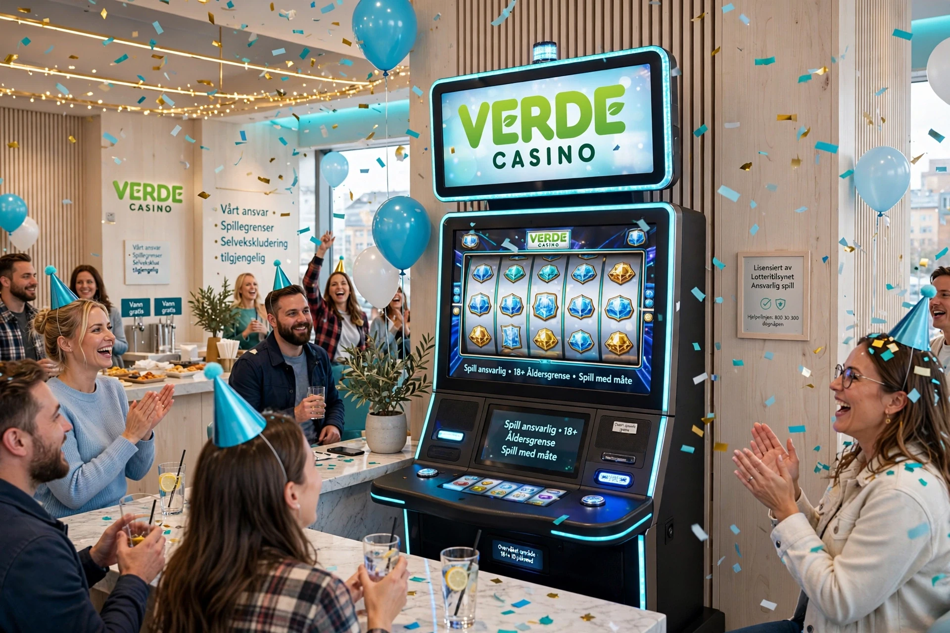 Faste jackpoter hos VERDE CASINO