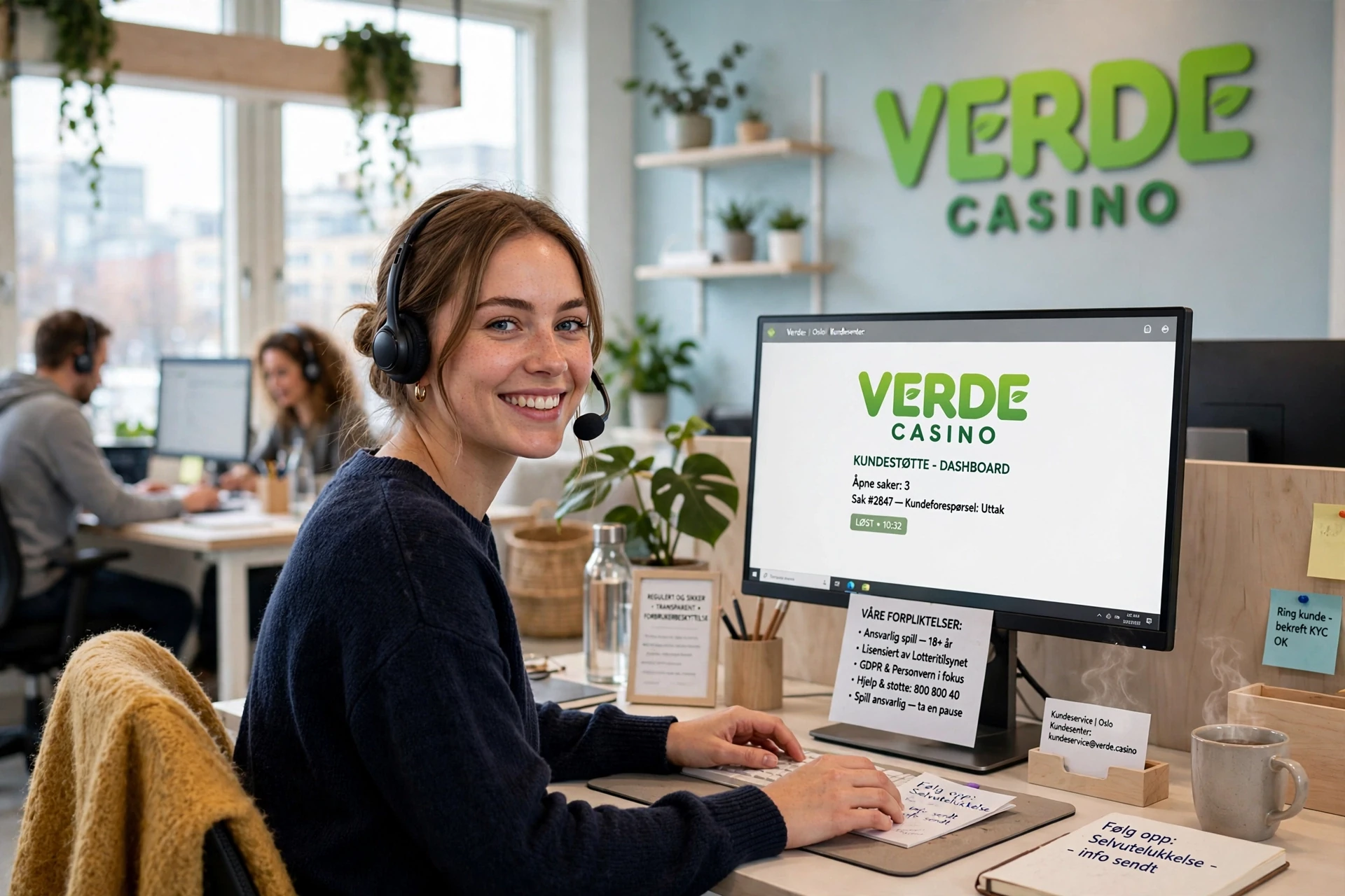 24-timers støtte online Verde Casino