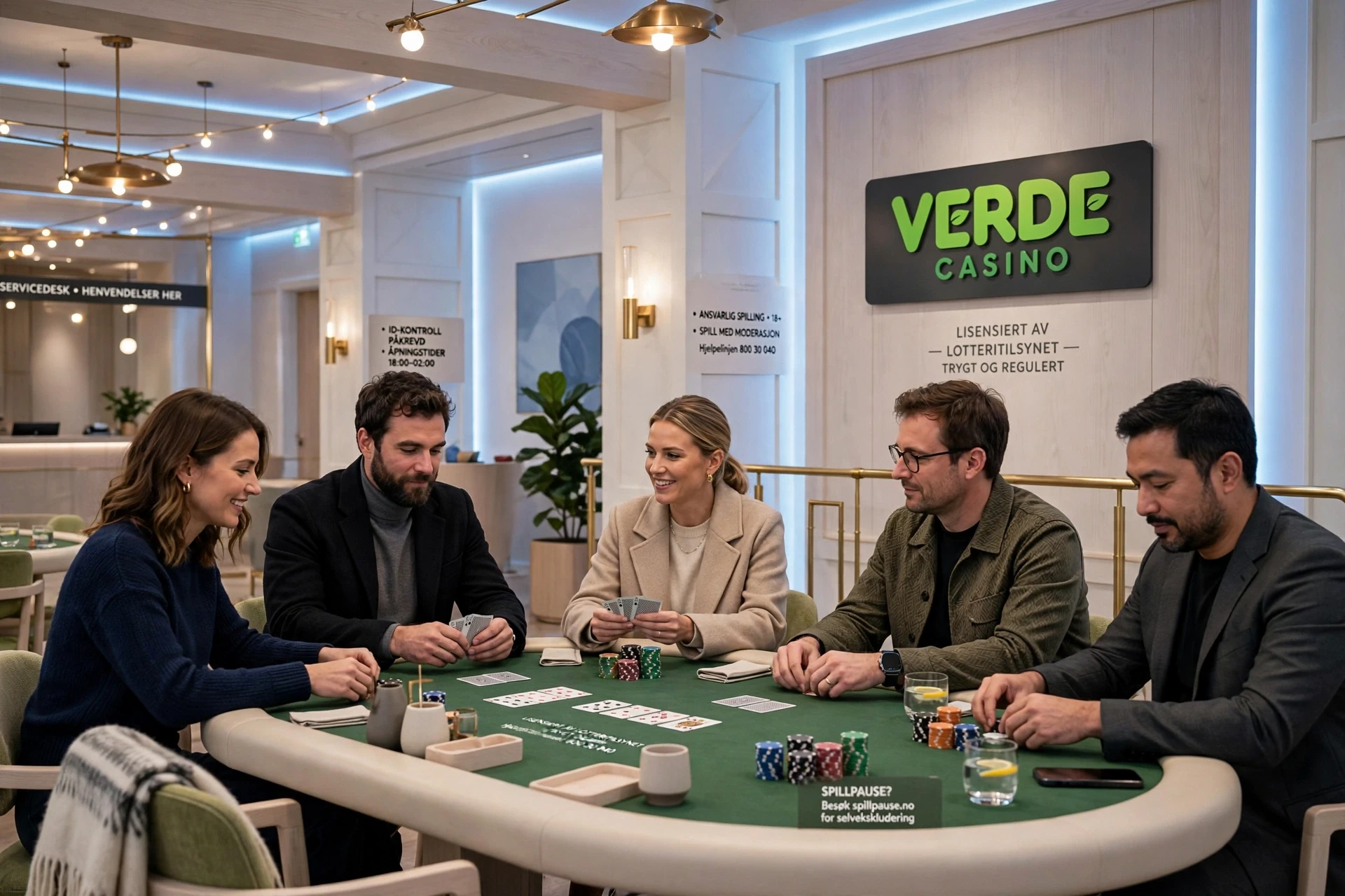 pokerturnering på VERDE CASINO