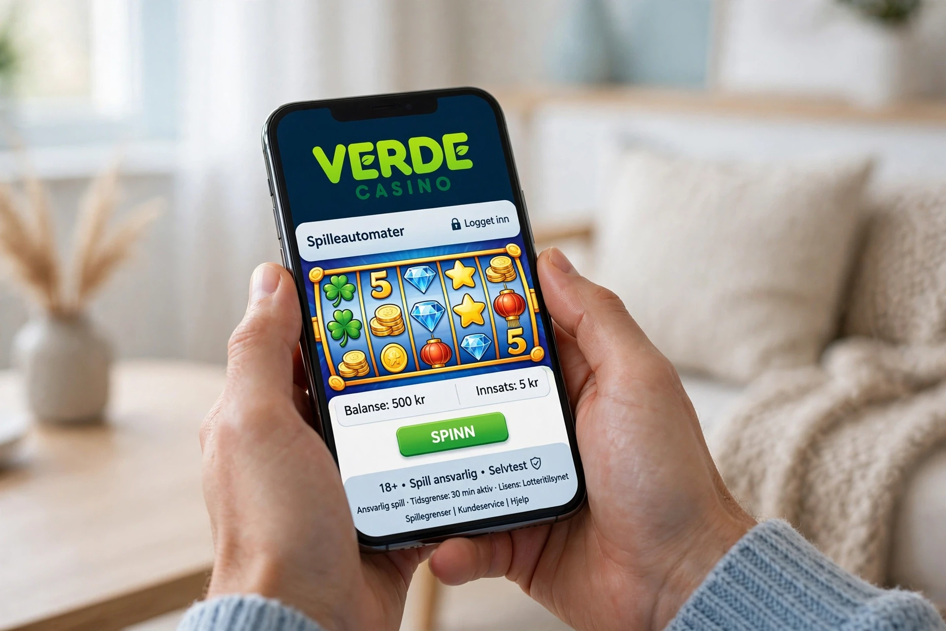 automater på mobil Verde Casino