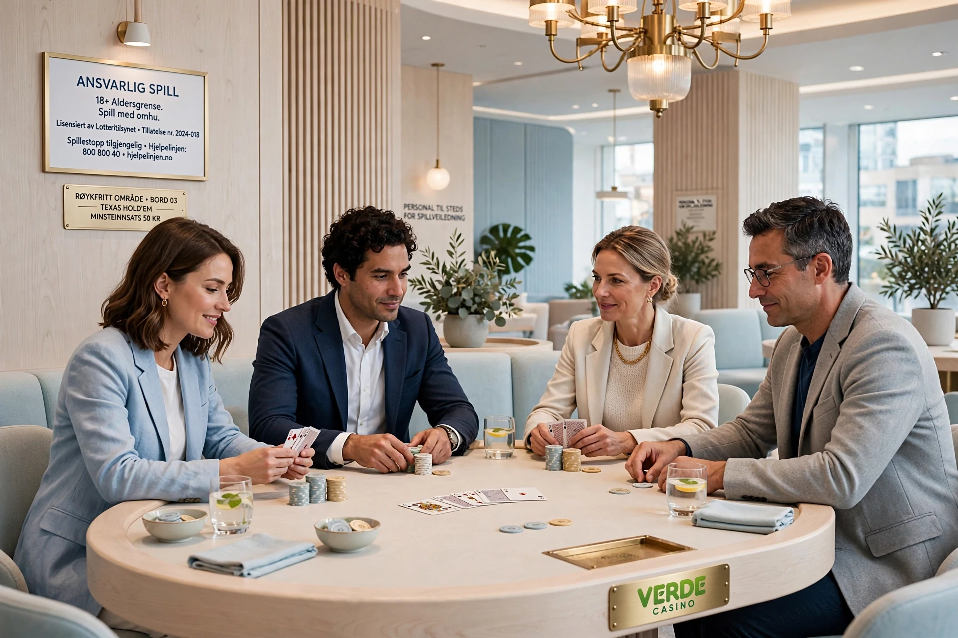 bordspill på VERDE CASINO