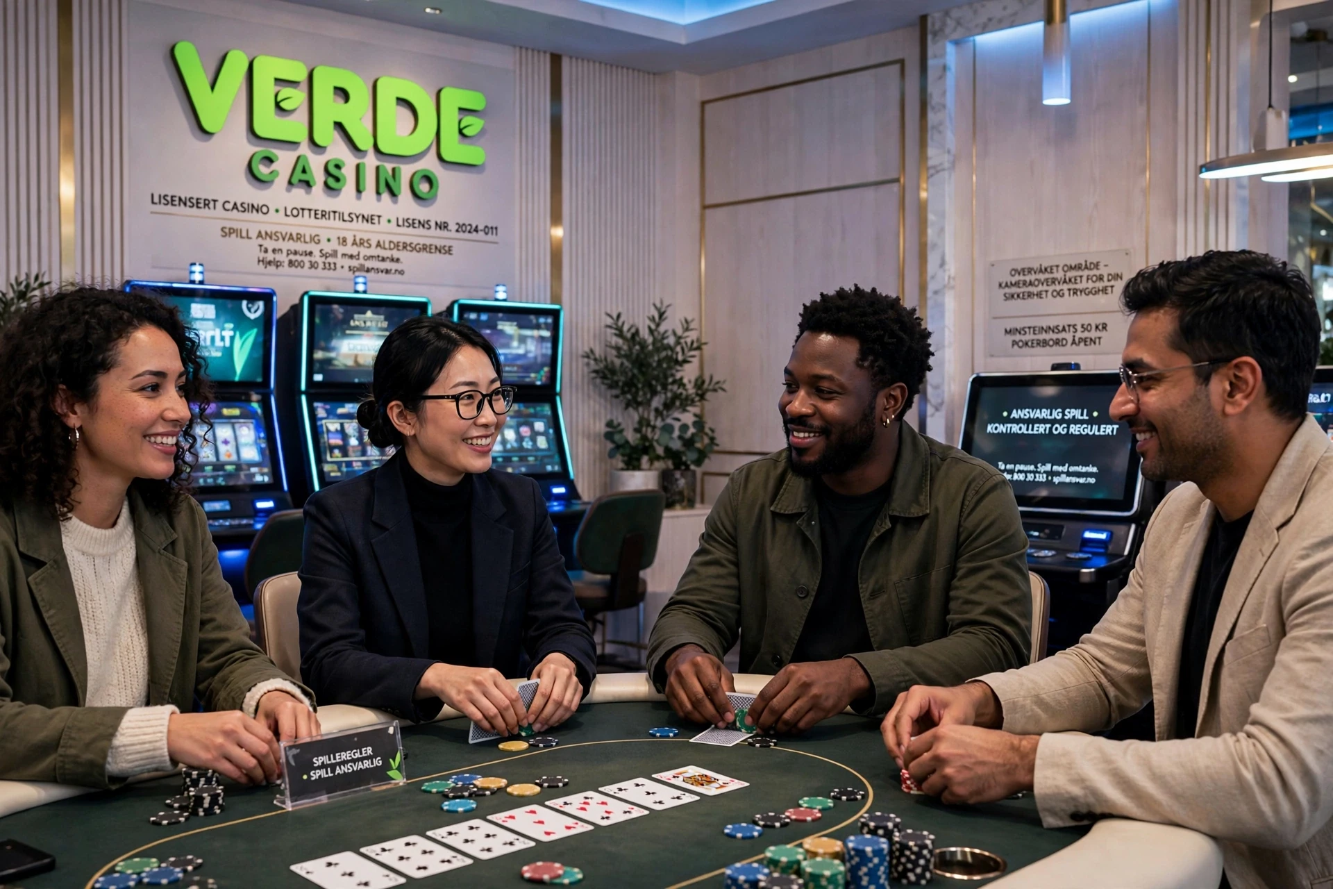 Grunnleggende om spillet VERDE CASINO