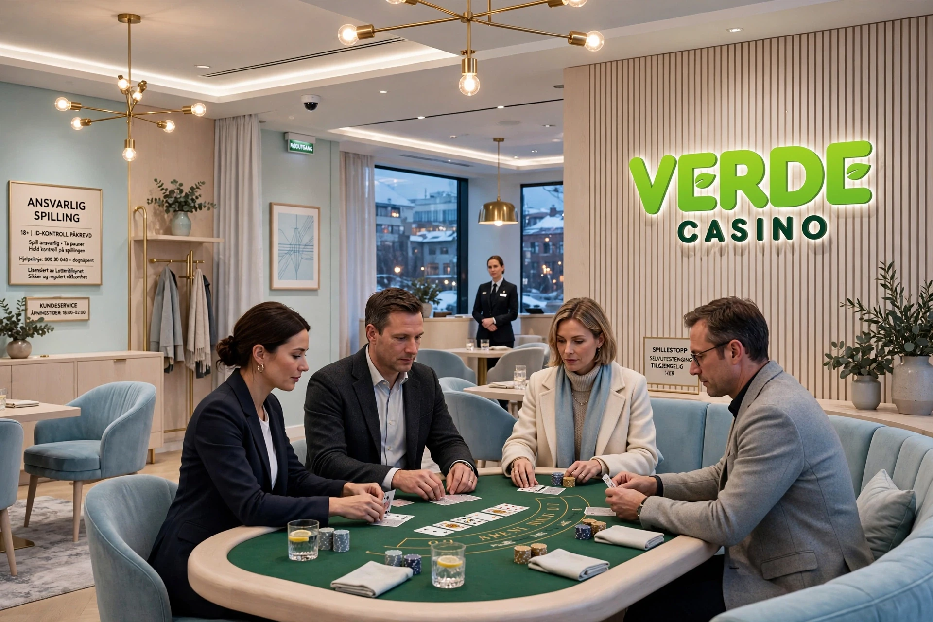 VIP spillsal kasino Verde Casino